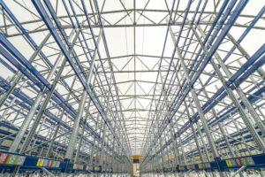 Finest-Hall Factory OÜ toodetud ja paigaldatud PVC hall mõõtudega 30x88m, kõrgusega 6,5m Stark Locistics AS-le.