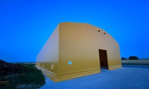 Finest-Hall Factory OÜ toodetud ja paigaldatud PVC hall mõõtudega 18x46m, kõrgus 6,1m Estover Piimatööstus OÜ-le.