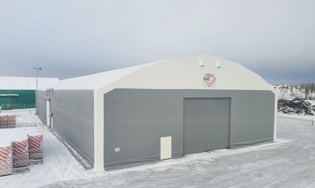 Finest-Halli PVC hall Isape Oy-le