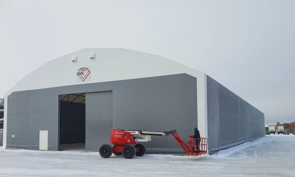 Finest-Halli PVC hall Isape Oy-le