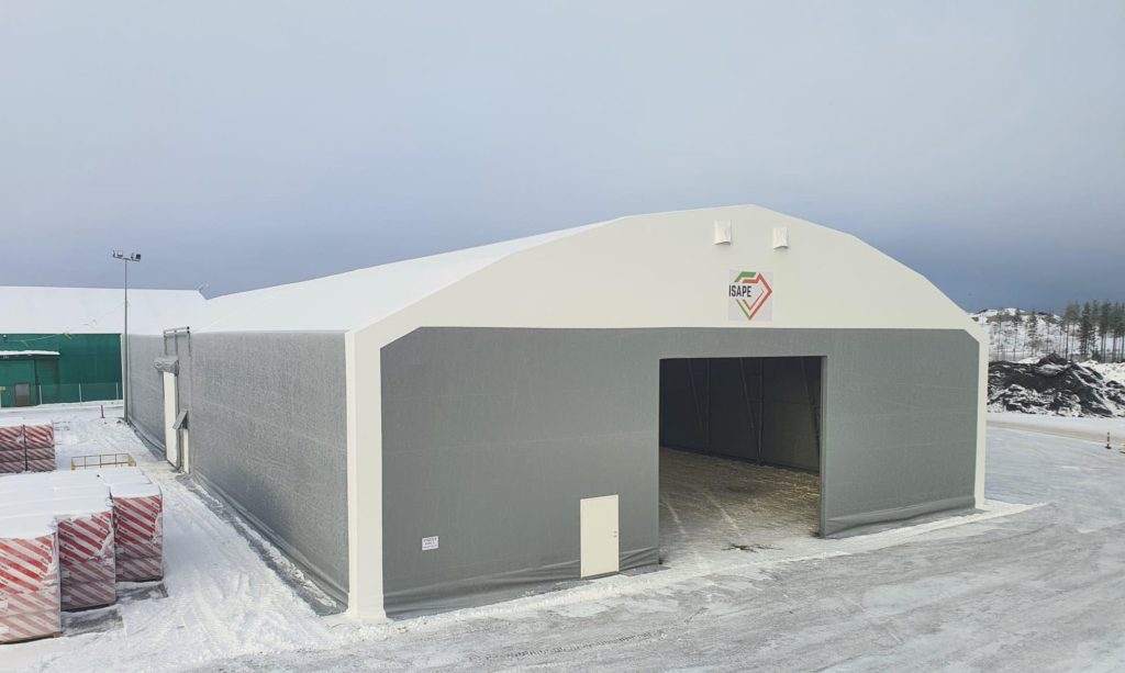 Finest-Halli PVC hall Isape Oy-le